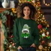 Mom Christmas Sweater Mrs Grnch Life Shirt Messy Bun Grinchmas Sweatshirt Mom Christmas Gift Grnch Winter Holiday Hoodie 5 1