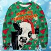 Moo ry Cow Christmas Ugly Sweater 4 4