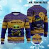 NFL Baby Yoda Baltimore Ravens Ugly Christmas Sweater 4 4