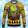 NFL Green Bay Packers Grinch Hug Ugly Christmas Sweater 1 1