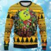 NFL Green Bay Packers Grinch Hug Ugly Christmas Sweater 4 4