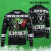 NFL Las Vegas Raiders Grinch Christmas Ugly Sweater 3 3