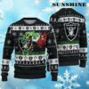 NFL Las Vegas Raiders Grinch Christmas Ugly Sweater 4 4