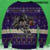 NFL Ravens Ugly Christmas Sweater Womens 3 3