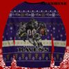 NFL Ravens Ugly Christmas Sweater Womens 5 5