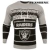 Oakland Raiders Stadium Light Up Sweater 2 2