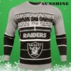 Oakland Raiders Stadium Light Up Sweater 3 3