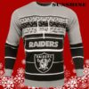 Oakland Raiders Stadium Light Up Sweater 5 5