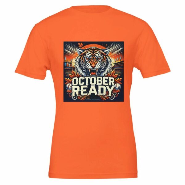 October Ready Detroit Tigers Inspired Graphic T Shirt 5