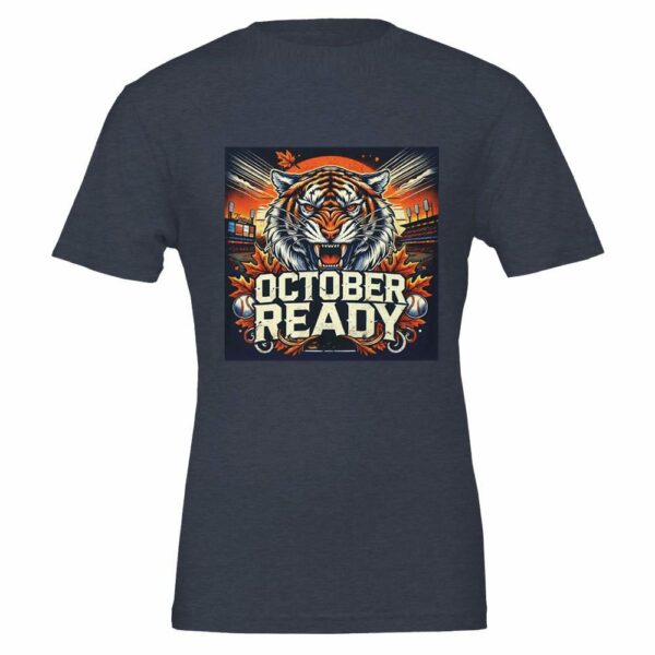 October Ready Detroit Tigers Inspired Graphic T Shirt 7