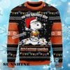 On The Naughty List Snoopy Christmas Sweater 2024 4 4