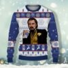 Pabst Blue Beer Ugly Christmas Sweater Man Drinking Wine Sweater Christmas Crewneck Pabst Beer Sweater 3D All Over Print Sweater 2