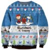 Peanuts Christmas Is Coming Ugly Christmas Sweater Snoopy 2 2