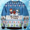 Peanuts Christmas Is Coming Ugly Christmas Sweater Snoopy 4 4