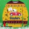 Pittsburgh Steelers Snoopy Christmas Ugly Sweater 3 3