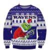 Ravens Ugly Christmas Sweaters Grinch 2024 2 2