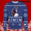 Ray Lewis Baltimore Ravens Ugly Christmas Sweater 5 5