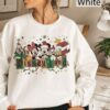 Retro Mickey and Friends Christmas Sweatshirt Vintage Disneyland Christmas Sweatshirt Disneyland Sweatshirt Christmas Family Matching Tee 5