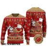 San Francisco 49Ers With Snoopy Ugly Christmas Sweater 2 2