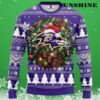 Santa Baltimore Ravens Christmas Ugly Sweater 3 3