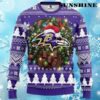 Santa Baltimore Ravens Christmas Ugly Sweater 4 4