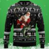 Santa Claus Fishing Funny Ugly Christmas Sweaters For Men 3 3