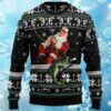 Santa Claus Fishing Funny Ugly Christmas Sweaters For Men 4 4