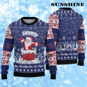 Santa Claus Ny Giants Sweater 1 1