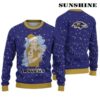 Santa Claus Tattoo Baltimore Ravens Christmas Sweater 2 2