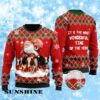 Santa Cow Mens Ugly Christmas Sweater 1 1