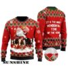 Santa Cow Mens Ugly Christmas Sweater 2 2