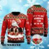 Santa Cow Mens Ugly Christmas Sweater 4 4