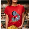 Santa Darth Vader Open Sleigh Christmas Shirt Funny Star Wars Xmas Trip Tees Galaxys Edge Star Wars Fan Christmas Tees Holiday Gifts 3