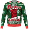 Santa Goes Down Funny Ugly Christmas Sweater 2 2