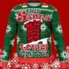 Santa Goes Down Funny Ugly Christmas Sweater 5 5