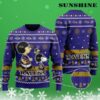 Snoopy And Charlie Brown Baltimore Ravens Christmas Sweater 3 3