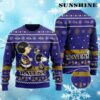 Snoopy And Charlie Brown Baltimore Ravens Christmas Sweater 4 4