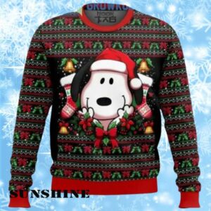 Snoopy Is Waiting For Christmas Ugly Sweater 1 1