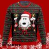 Snoopy Is Waiting For Christmas Ugly Sweater 5 5