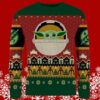 Star Wars Baby Yoda Grogu Ugly Christmas Star Wars Sweater 5 5