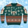 Star Wars Boba Fett The Mandalorian Winter Holiday Sweater 1 1