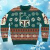 Star Wars Boba Fett The Mandalorian Winter Holiday Sweater 4 4