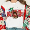 Star Wars Characters Santa Christmas Lights Mickey Balloon T shirt Galaxys Edge Christmas Star Wars Tee Disneyland Christmas Party Gift 2