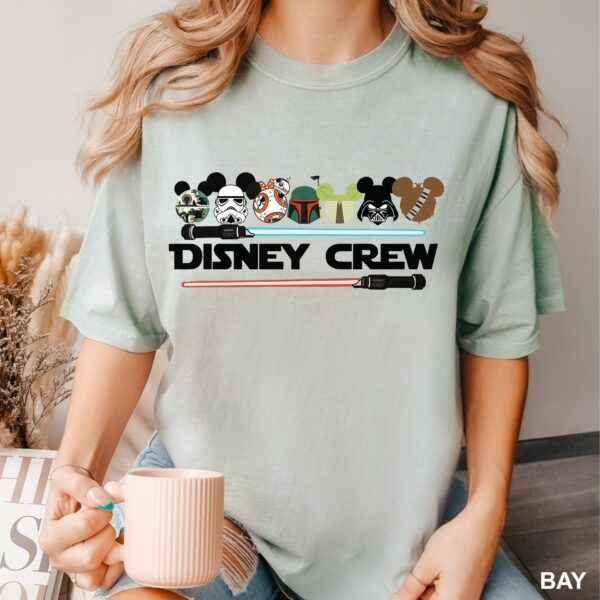 Star Wars Disney Crew Shirt Comfort Colors Disney Shirt Star Wars Family Shirt Disney Star Wars Shirt Disney Crew Shirt 161160 4