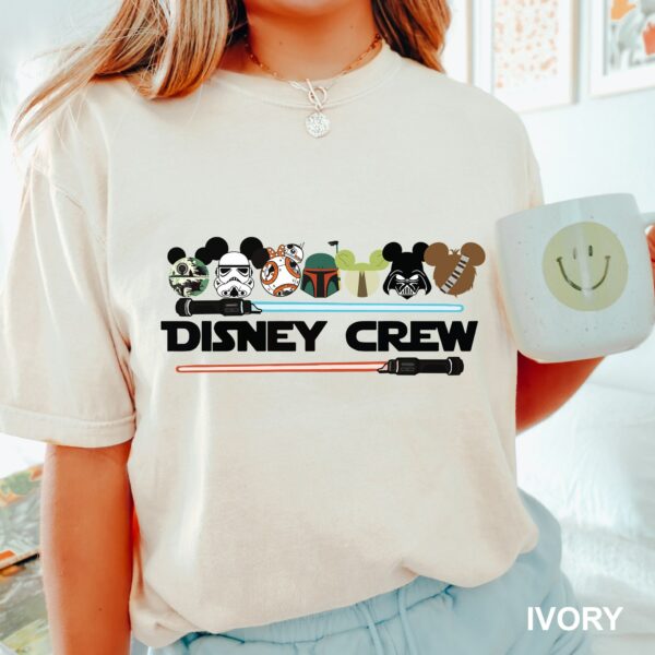 Star Wars Disney Crew Shirt Comfort Colors Disney Shirt Star Wars Family Shirt Disney Star Wars Shirt Disney Crew Shirt 161160 6