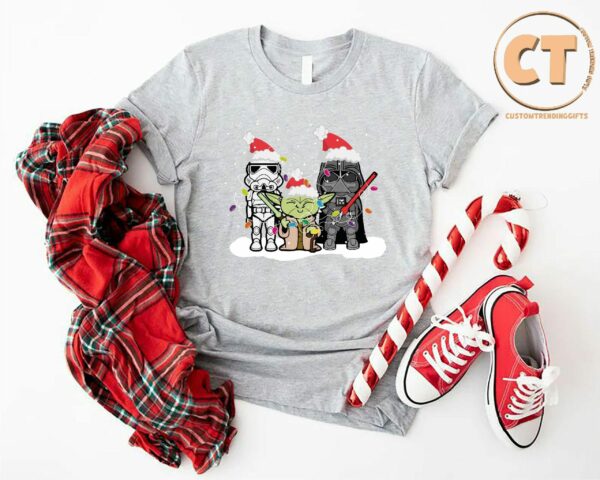 Star Wars Family Christmas Tshirt Galaxy Wars Christmas Shirt Disney Xmas Gift ShirtGalaxys Edge Holiday ShirtDisneyland Christmas Gift 3