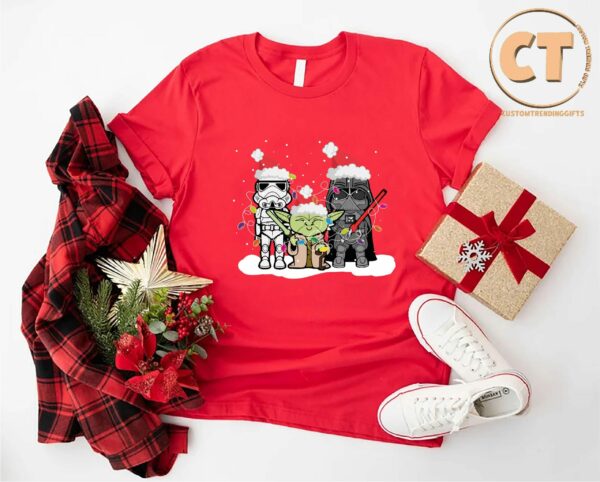 Star Wars Family Christmas Tshirt Galaxy Wars Christmas Shirt Disney Xmas Gift ShirtGalaxys Edge Holiday ShirtDisneyland Christmas Gift 4