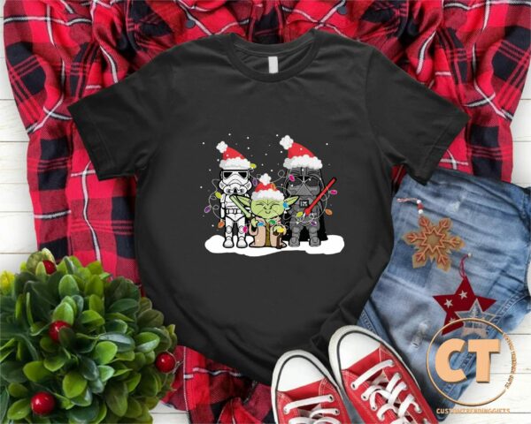 Star Wars Family Christmas Tshirt Galaxy Wars Christmas Shirt Disney Xmas Gift ShirtGalaxys Edge Holiday ShirtDisneyland Christmas Gift 5