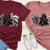 Star Wars Funny Christmas Shirt Cute Starwars Characters Starwars shirt Christmas Gifts Storm Trooper Darth Vader Santa Disney shirt 3