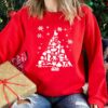 Star Wars Funny Christmas Sweatshirt Cute Starwars Character Starwars shirt Christmas Gifts Storm Trooper Darth Vader Santa Disney Tee 3